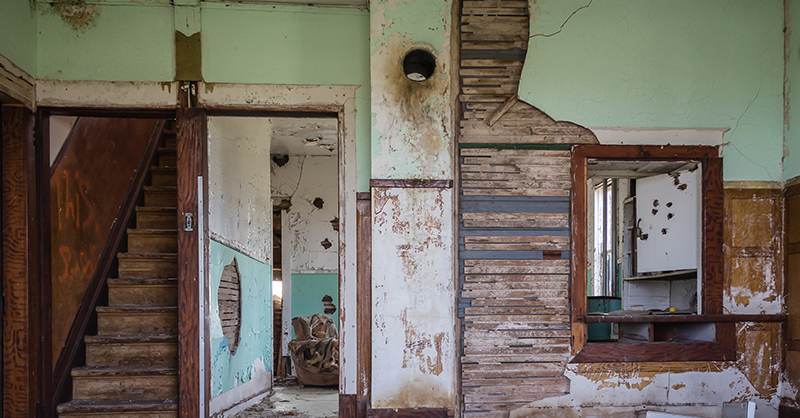 Lead paint in heritage building
