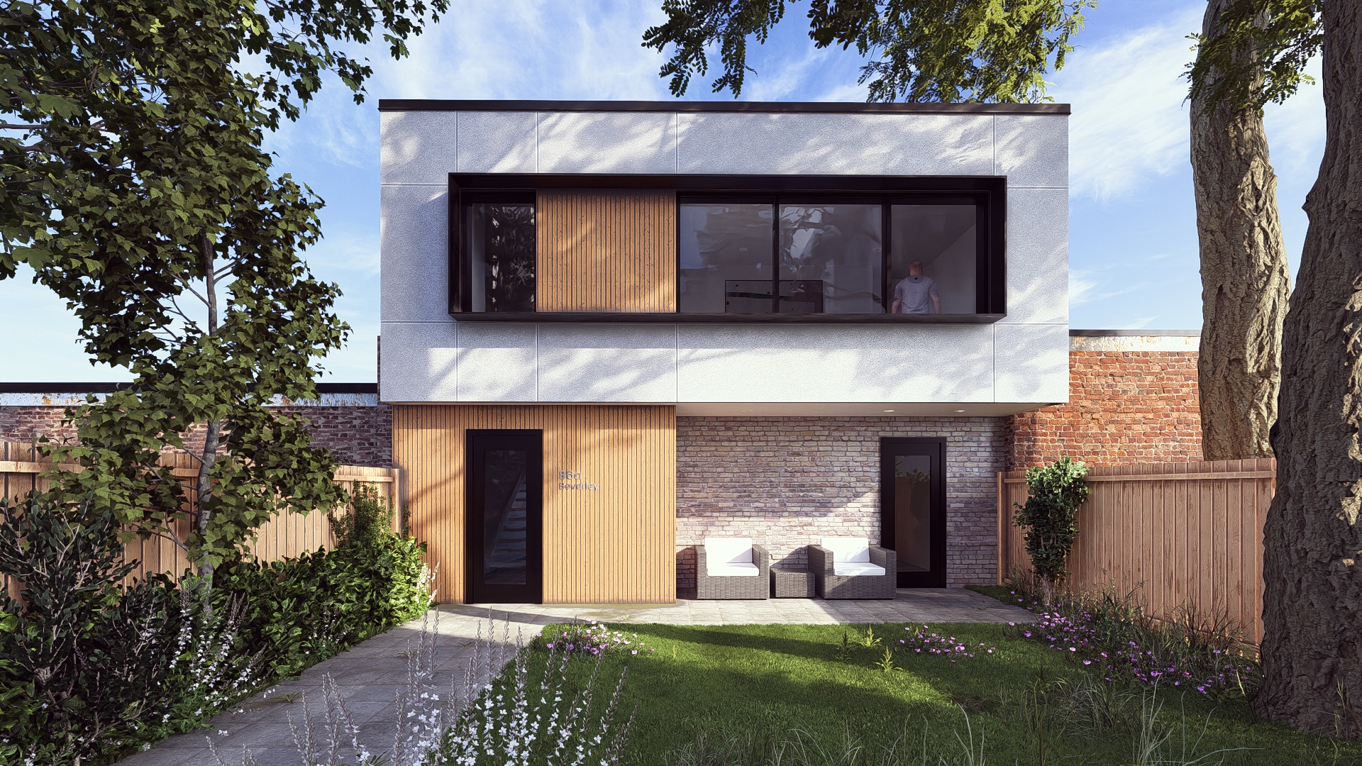 Boldera Laneway House - Render